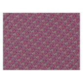 Nappe Botaniques d'hiver Burgundy Rustique Noël (Devant (Horizontal))