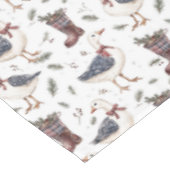 Nappe Bottes de Noël Country Goose (Angle)