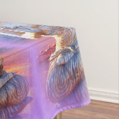 Nappe Bouddhas méditants à aura violette (In Situ)