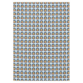 Nappe Bougie de Noël avec Poinsettias (Devant)