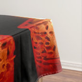 Nappe Bougie sur un arrière - plan noir (In Situ)
