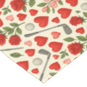 Nappe Boule de golf et rouge rouge coeur rouge golfeur (Angle)