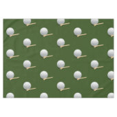 Nappe Boule de golf et tee sur gazon vert (Devant (Horizontal))