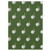 Nappe Boule de golf et tee sur gazon vert (Devant)