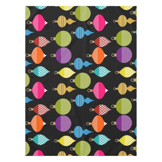 Nappe Boule décorative de Noël rétro (Devant)