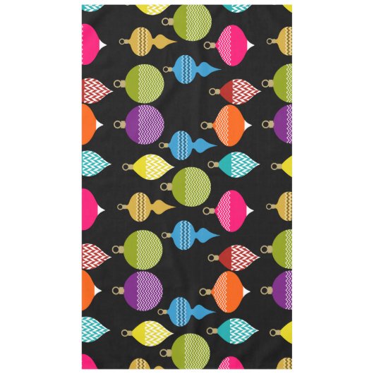 Nappe Boule décorative de Noël rétro (Devant)