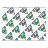 Nappe Boules de billard étirées (Devant (Horizontal))