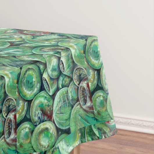 Nappe Boules de Noël vertes (In Situ)