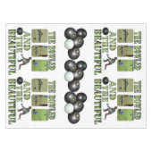 Nappe Boules de pelouse drôles Beau design, (Devant (Horizontal))