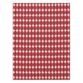Nappe Boules rouges de Noël modernes et audacieuses Chic (Devant)