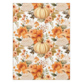 Nappe Bouquet Citrouille d'automne (Devant)