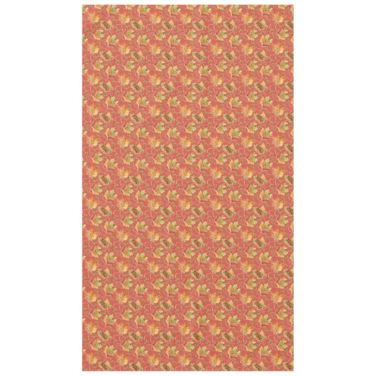 Nappe Bouquet de feuilles d'automne - Rouge (Devant)