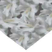 Nappe Bouquet de fleurs d'Hibiscus blanc (Angle)