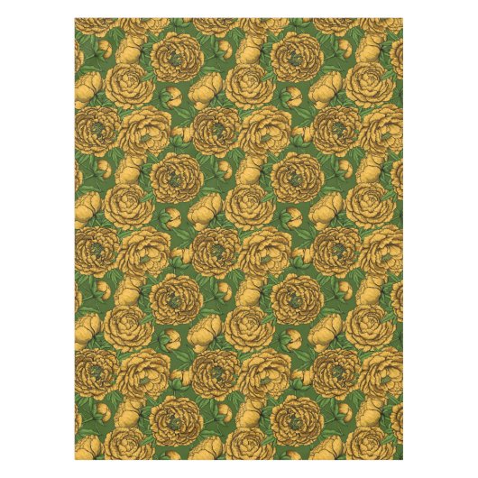 Nappe Bouquet de galets jaunes (Devant)