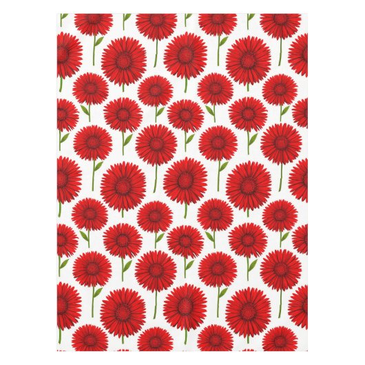 Nappe Bouquet de gerbera rouge (Devant)