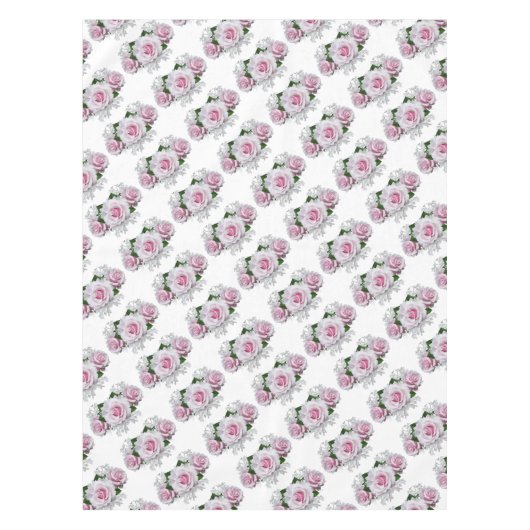Nappe Bouquet rose (Devant)