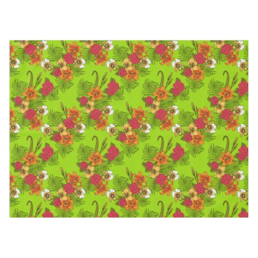 Nappe Bouquet tropical (Devant (Horizontal))