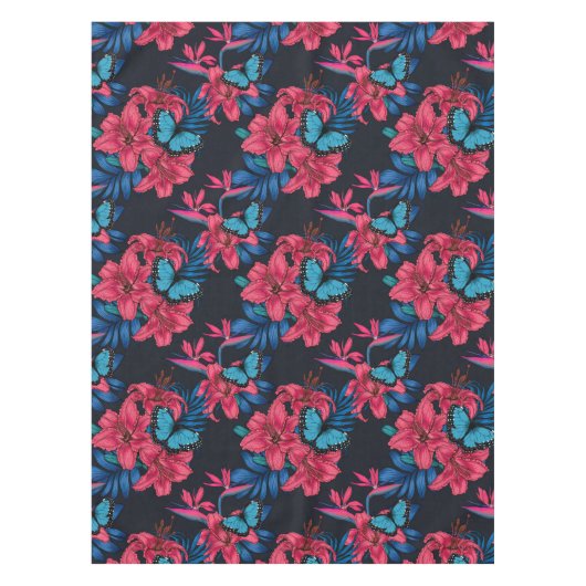 Nappe Bouquet tropical (Devant)