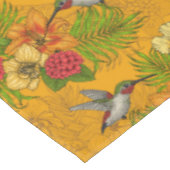 Nappe Bouquet tropical et colibris 2 (Angle)