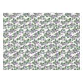 Nappe Bouquets aquarelle de violettes (Devant (Horizontal))