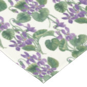 Nappe Bouquets aquarelle de violettes (Angle)
