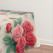 Nappe Bouquets de roses roses et rouges élégants (In Situ)