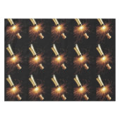 Nappe bouteille de champagne Réveillon du Nouvel An (Devant (Horizontal))