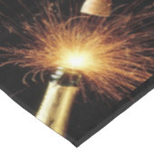 Nappe bouteille de champagne Réveillon du Nouvel An (Angle)