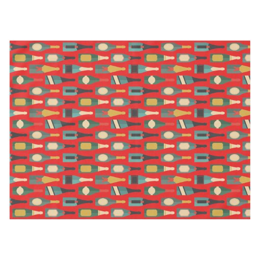 Nappe Bouteilles de vin (Devant (Horizontal))