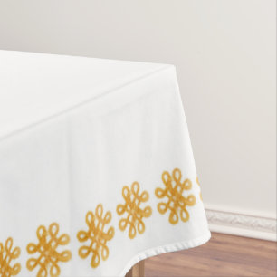 Nappe BOUTON EN CELTIQUE D'OR 52x70