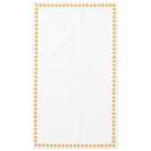 Nappe BOUTON EN CELTIQUE D'OR 60 x 104 (Devant)