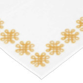 Nappe BOUTON EN CELTIQUE D'OR 60 x 104 (Angle)