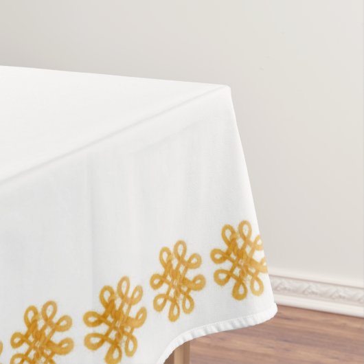 Nappe BOUTON EN CELTIQUE D'OR 60 x 104 (In Situ)