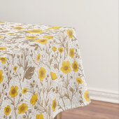 Nappe Boutons jaunes et bruns (In Situ)