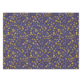 Nappe Boutons jaunes et violets (Devant (Horizontal))