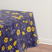 Nappe Boutons jaunes et violets (In Situ)