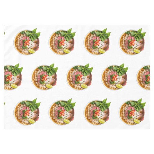 Nappe bowl of vietnamese PHO soup isolated on white (Devant (Horizontal))