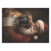 Nappe Boxer avec Noël Festif du Père Noël (Devant (Horizontal))
