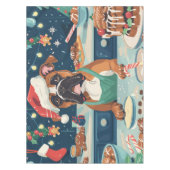 Nappe Boxer Gîtes : Noël festif (Devant)