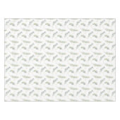 Nappe Branche d'olive Vert Rustique (Devant (Horizontal))