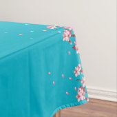 Nappe Branches de cerisier en fleur Tissu de table perso (In Situ)