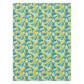 Nappe Branches de citron bleu et jaune (Devant)