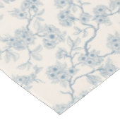 Nappe Branches de fleurs de cerisier en bleu et blanc ca (Angle)