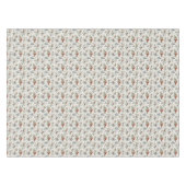 Nappe Branches d'oiseaux et de pins d'hiver Motif (Devant (Horizontal))