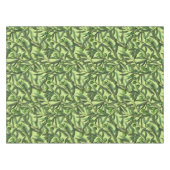 Nappe Branches d'olive sur le vert miel (Devant (Horizontal))