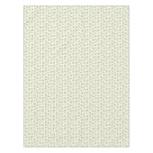 Nappe Branches rouges sur crème - motif sans soudure. (Devant)