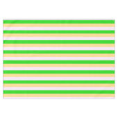 Nappe Brayures vert, blanc et orange motif (Devant (Horizontal))