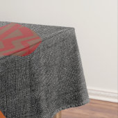 Nappe Bright Bold Rustic Automne Feuilles Motif (In Situ)