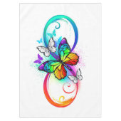Nappe Bright infinity with rainbow butterfly (Devant)