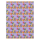 Nappe Bright Multicolored Roses In Rainbow Shades (Devant)